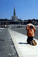 Peter begins his pilgrimage in Fatima.